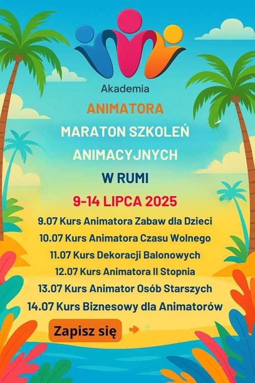 Kurs Animatora w Wakacje 2025