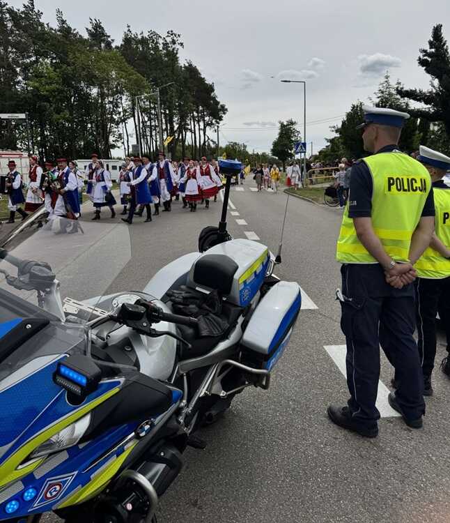Zjazd Kaszubów Szemud 2025 - Policja Wejherowo