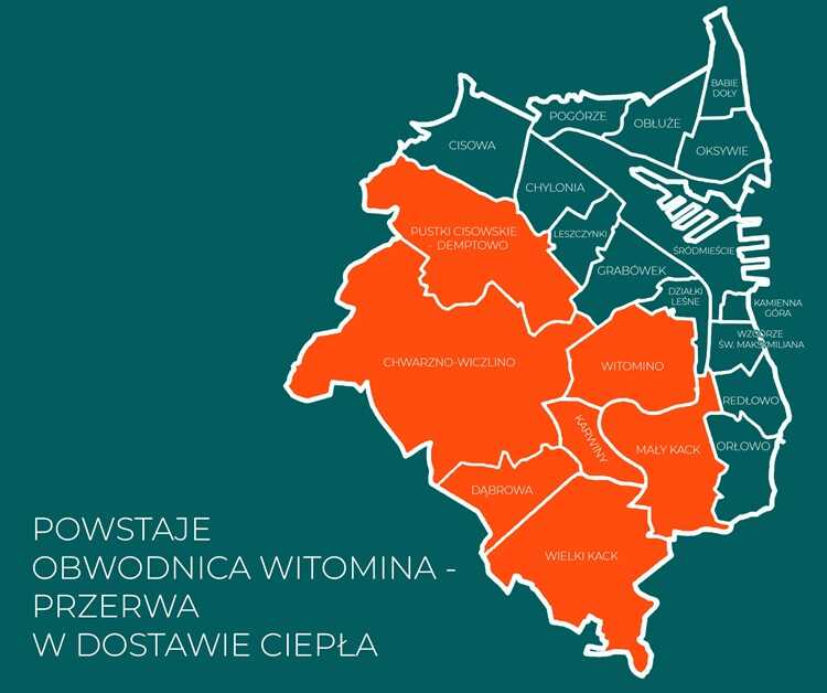 Przerwa w dostawie ciepłej wody Gdynia