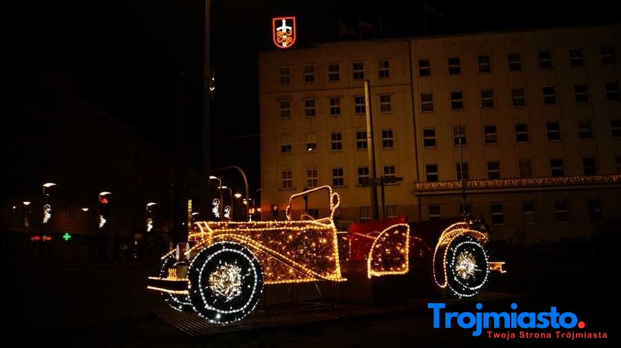Gdynia Iluminacje Świąteczne - Trojmiasto.city