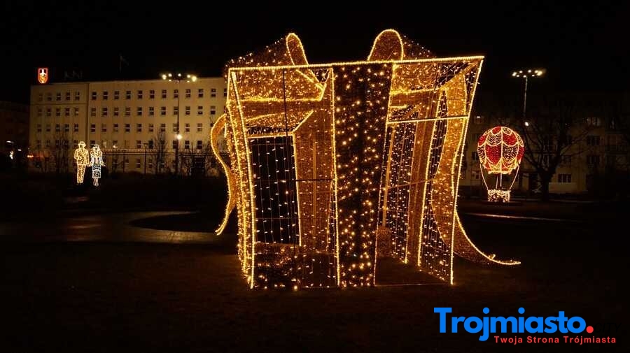 Gdynia Iluminacje Świąteczne - Trojmiasto.city