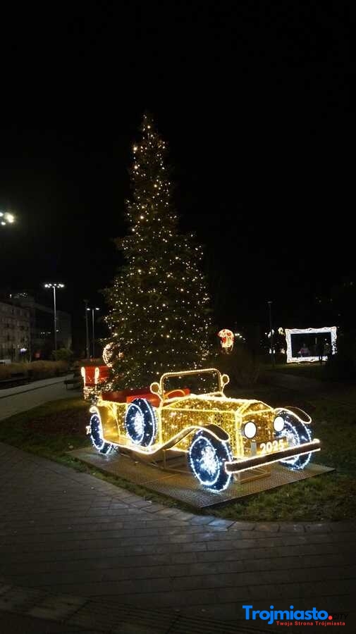 Gdynia Iluminacje Świąteczne - Trojmiasto.city