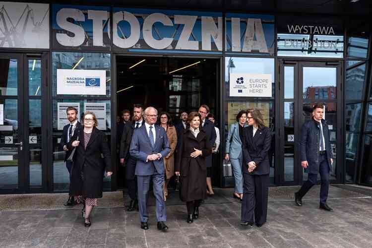 Król i Królowa Szwecji w Polsce