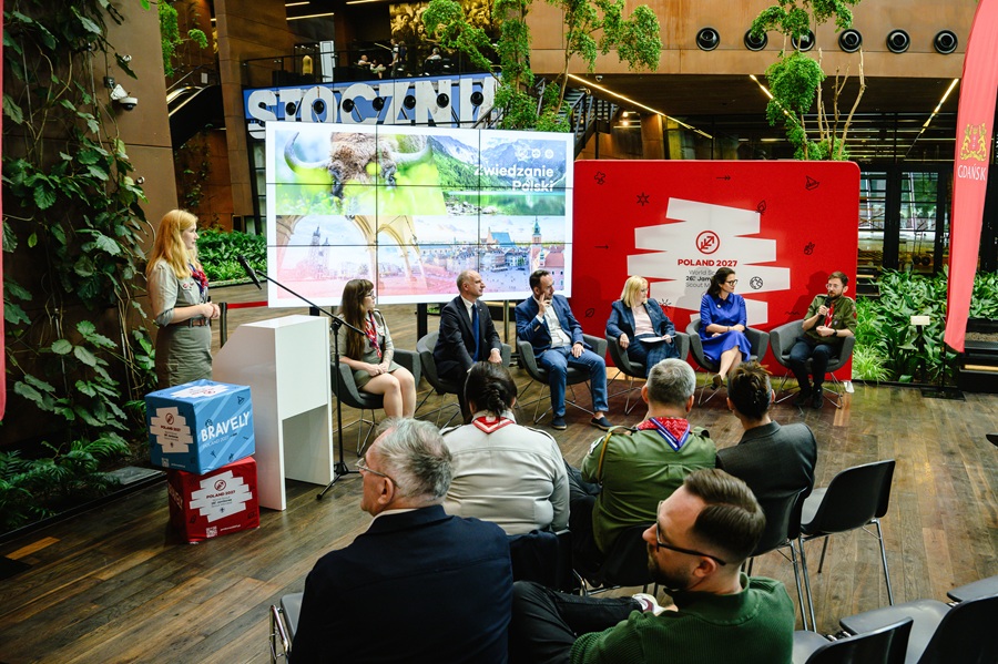 Konferencja prasowa "Rok przed Jamboree" w Gdańsku, fot. Marcin Gadomski / gdansk.pl